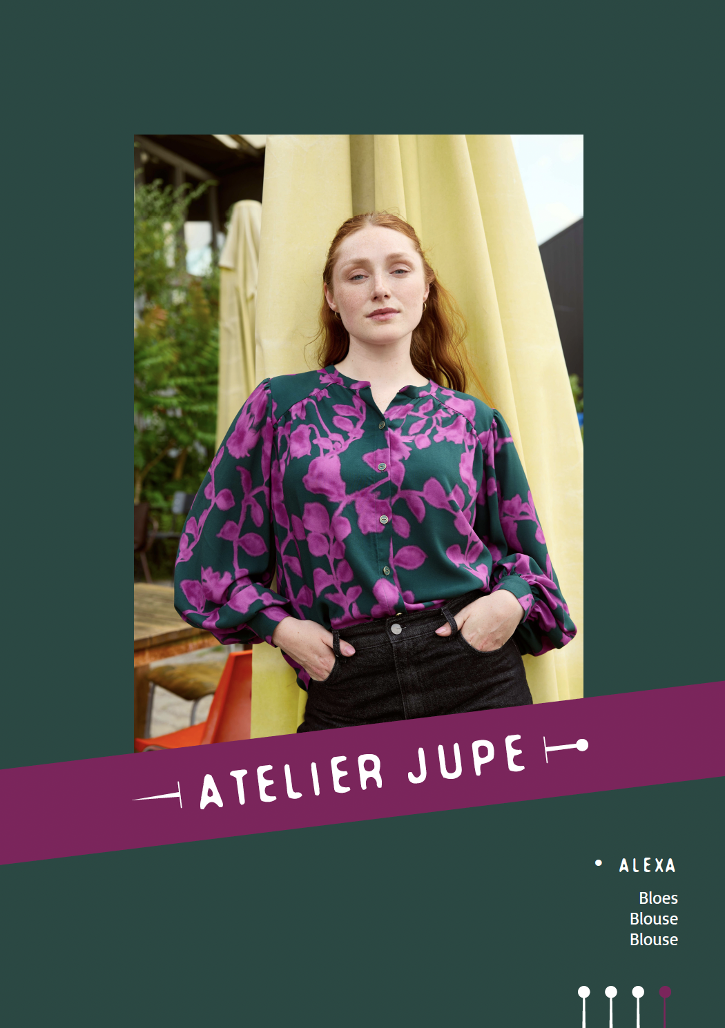 Patroon blouse Alexa - Atelier Jupe